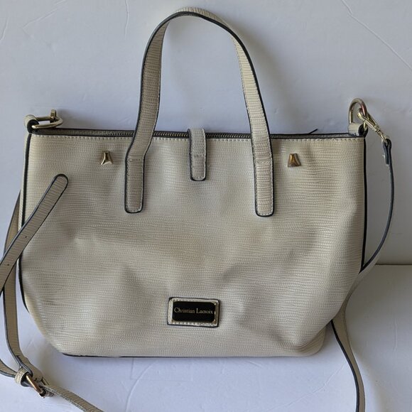 Christian Lacroix Handbags - Christian Lacroix Cream Purse RN#137646